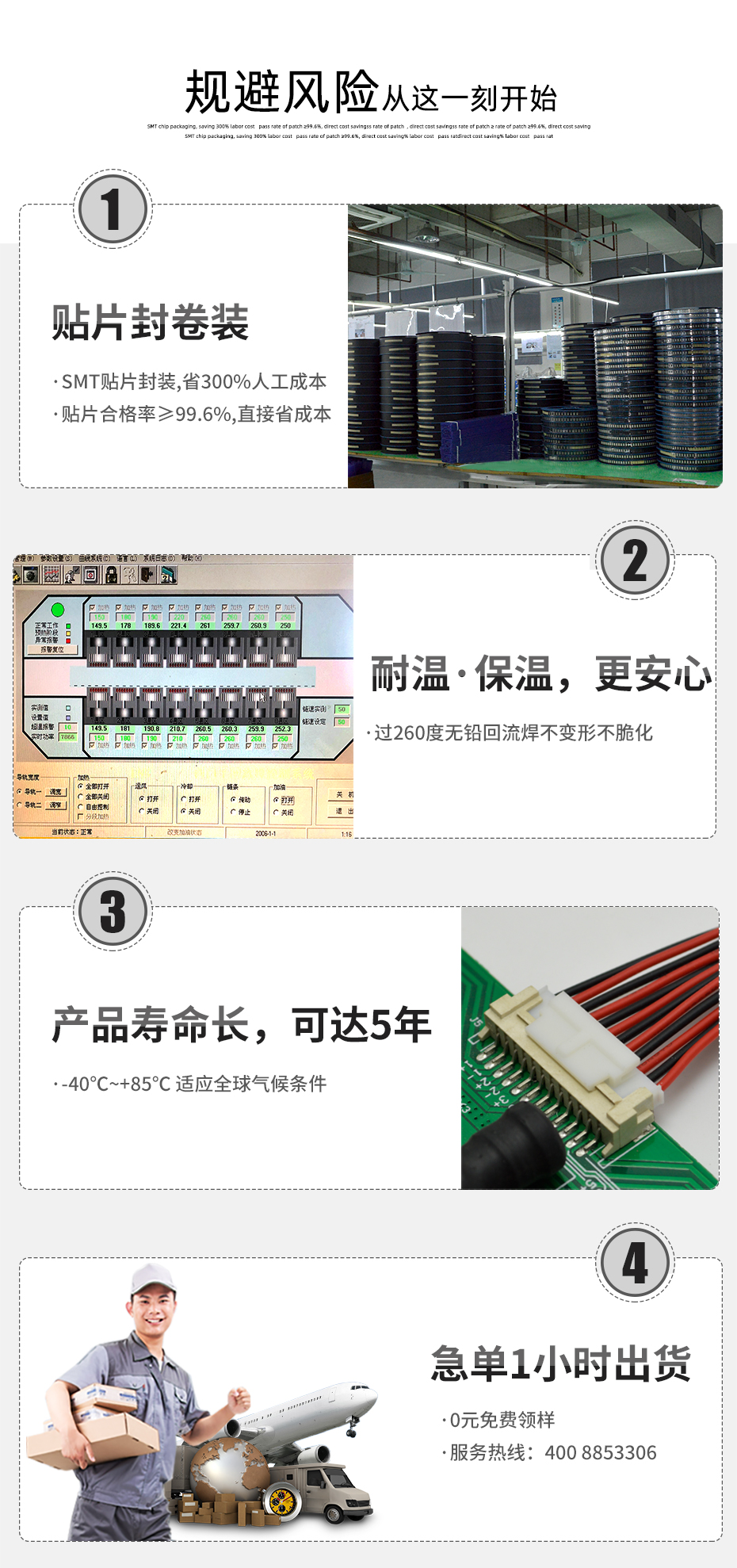 LCD液晶顯示器通用屏線DF14-30P LVDS通用屏連接器插座1.25mm間距,宏利