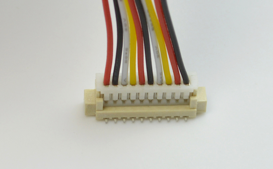 MX1.25MM耐高溫立貼PCB插座頭 1.25間距9PIN 線對板連接器 接插件