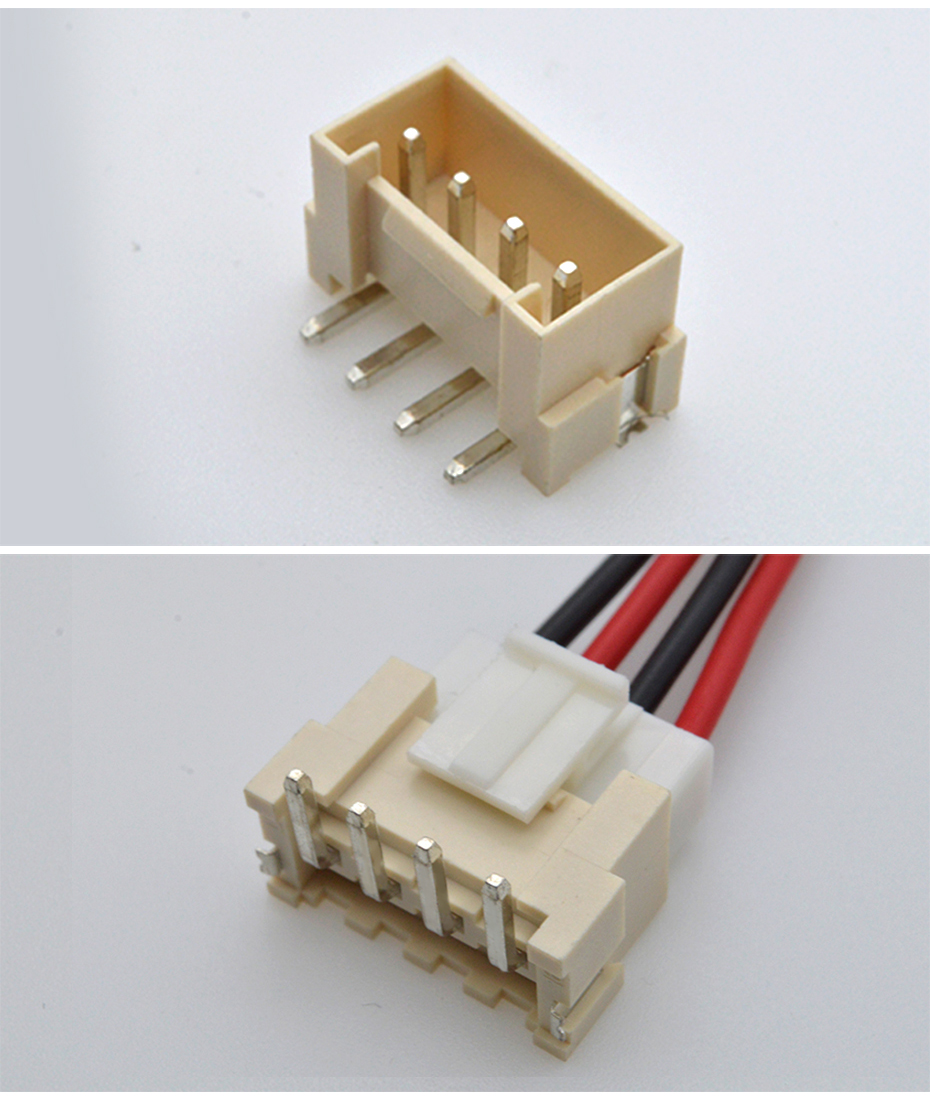 VH3.96-6P臥貼針座PCB板SMT插座 連接器3.96mm 表面貼片座