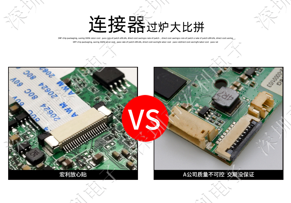 FFC/FPC連接器 軟排線插座 0.5mm間距-60P 下接拉鎖 60Pin 抽屜式