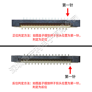 0.5間距對稱錯立式貼片fpc連接器-要怎么看才會懂?[宏利]